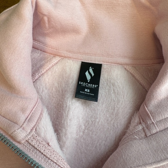Skechers Light Pink Zip Up Jacket - Picture 3 of 7